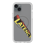 スリムプロテクションプレミアムケース with MagSafe［ LATENCY - Rock logo - Clear ］