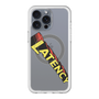 スリムプロテクションプレミアムケース with MagSafe［ LATENCY - Rock logo - Clear ］