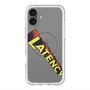 スリムプロテクションプレミアムケース with MagSafe［ LATENCY - Rock logo - Clear ］