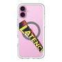 スリムプロテクションプレミアムケース with MagSafe［ LATENCY - Rock logo - Clear ］