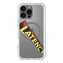 スリムプロテクションプレミアムケース with MagSafe［ LATENCY - Rock logo - Clear ］