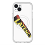 スリムプロテクションプレミアムケース with MagSafe［ LATENCY - Rock logo - White ］