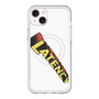 スリムプロテクションプレミアムケース with MagSafe［ LATENCY - Rock logo - White ］
