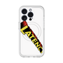 スリムプロテクションプレミアムケース with MagSafe［ LATENCY - Rock logo - White ］
