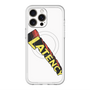 スリムプロテクションプレミアムケース with MagSafe［ LATENCY - Rock logo - White ］