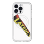 スリムプロテクションプレミアムケース with MagSafe［ LATENCY - Rock logo - White ］