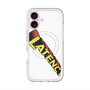 スリムプロテクションプレミアムケース with MagSafe［ LATENCY - Rock logo - White ］