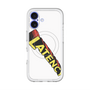 スリムプロテクションプレミアムケース with MagSafe［ LATENCY - Rock logo - White ］