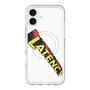 スリムプロテクションプレミアムケース with MagSafe［ LATENCY - Rock logo - White ］