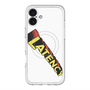 スリムプロテクションプレミアムケース with MagSafe［ LATENCY - Rock logo - White ］