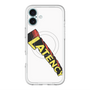 スリムプロテクションプレミアムケース with MagSafe［ LATENCY - Rock logo - White ］