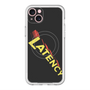 スリムプロテクションプレミアムケース with MagSafe［ LATENCY - Rock logo - Black ］