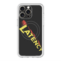 スリムプロテクションプレミアムケース with MagSafe［ LATENCY - Rock logo - Black ］