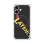 スリムプロテクションプレミアムケース with MagSafe［ LATENCY - Rock logo - Black ］