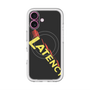 スリムプロテクションプレミアムケース with MagSafe［ LATENCY - Rock logo - Black ］