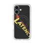 スリムプロテクションプレミアムケース with MagSafe［ LATENCY - Rock logo - Black ］