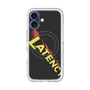 スリムプロテクションプレミアムケース with MagSafe［ LATENCY - Rock logo - Black ］