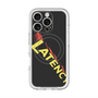 スリムプロテクションプレミアムケース with MagSafe［ LATENCY - Rock logo - Black ］