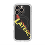 スリムプロテクションプレミアムケース with MagSafe［ LATENCY - Rock logo - Black ］