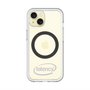 スリムプロテクションプレミアムケース with MagSafe［ LATENCY - Circle logo - Gray ］