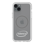 スリムプロテクションプレミアムケース with MagSafe［ LATENCY - Circle logo - Gray ］