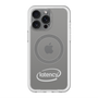 スリムプロテクションプレミアムケース with MagSafe［ LATENCY - Circle logo - Gray ］