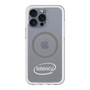 スリムプロテクションプレミアムケース with MagSafe［ LATENCY - Circle logo - Gray ］