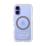 スリムプロテクションプレミアムケース with MagSafe［ LATENCY - Circle logo - Gray ］