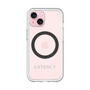 スリムプロテクションプレミアムケース with MagSafe［ LATENCY - Logotype - Gray ］