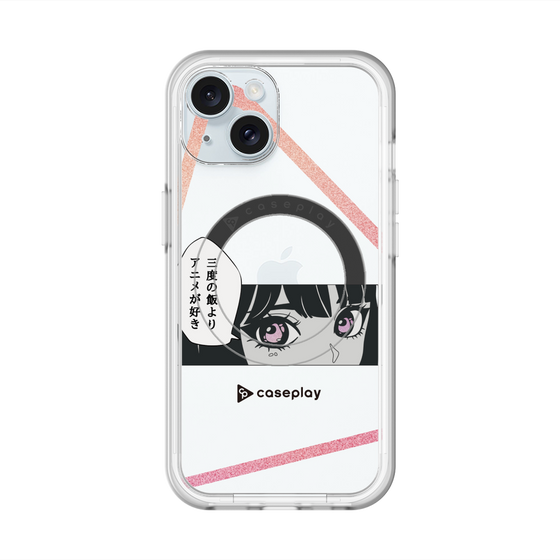スリムプロテクションプレミアムケース with MagSafe［ YOUR CASE YOUR PLAY - オリジナル - アニメ/漫画好き ］