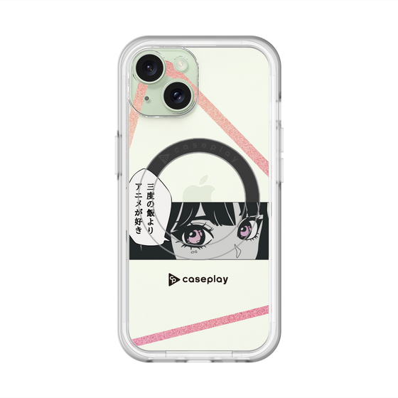 スリムプロテクションプレミアムケース with MagSafe［ YOUR CASE YOUR PLAY - オリジナル - アニメ/漫画好き ］