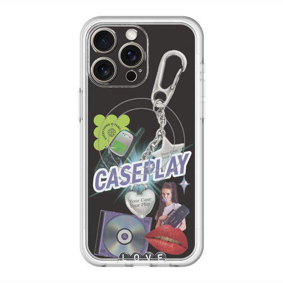 スリムプロテクションプレミアムケース with MagSafe［ YOUR CASE YOUR PLAY - オリジナル - 音楽好き ］