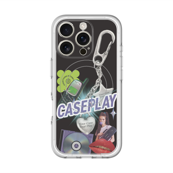 スリムプロテクションプレミアムケース with MagSafe［ YOUR CASE YOUR PLAY - オリジナル - 音楽好き ］