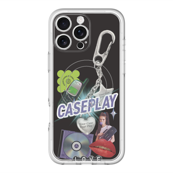 スリムプロテクションプレミアムケース with MagSafe［ YOUR CASE YOUR PLAY - オリジナル - 音楽好き ］