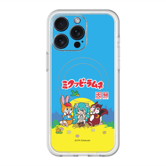 スリムプロテクションプレミアムケース with MagSafe［ 初音ミク×クッピーラムネ - パッケージ ］