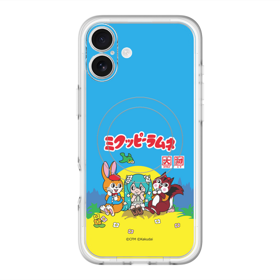 スリムプロテクションプレミアムケース with MagSafe［ 初音ミク×クッピーラムネ - パッケージ ］