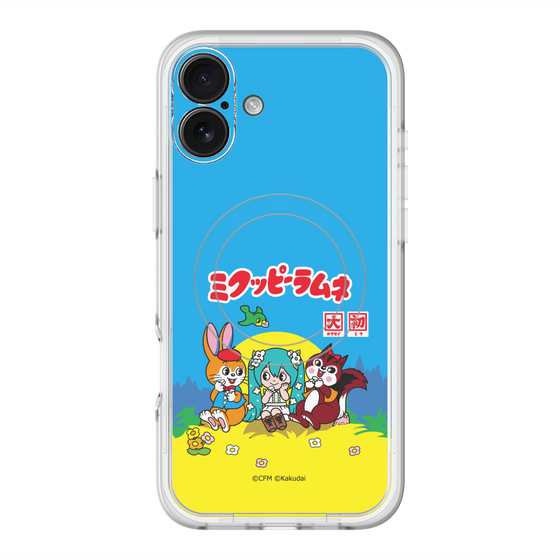 スリムプロテクションプレミアムケース with MagSafe［ 初音ミク×クッピーラムネ - パッケージ ］