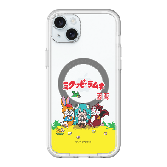 スリムプロテクションプレミアムケース with MagSafe［ 初音ミク×クッピーラムネ - パッケージ - クリア ］