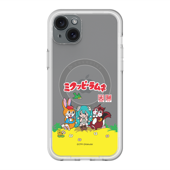 スリムプロテクションプレミアムケース with MagSafe［ 初音ミク×クッピーラムネ - パッケージ - クリア ］