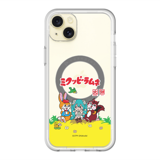 スリムプロテクションプレミアムケース with MagSafe［ 初音ミク×クッピーラムネ - パッケージ - クリア ］