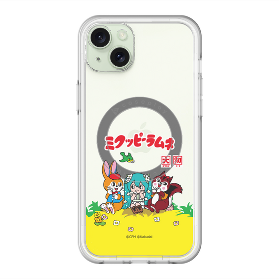 スリムプロテクションプレミアムケース with MagSafe［ 初音ミク×クッピーラムネ - パッケージ - クリア ］
