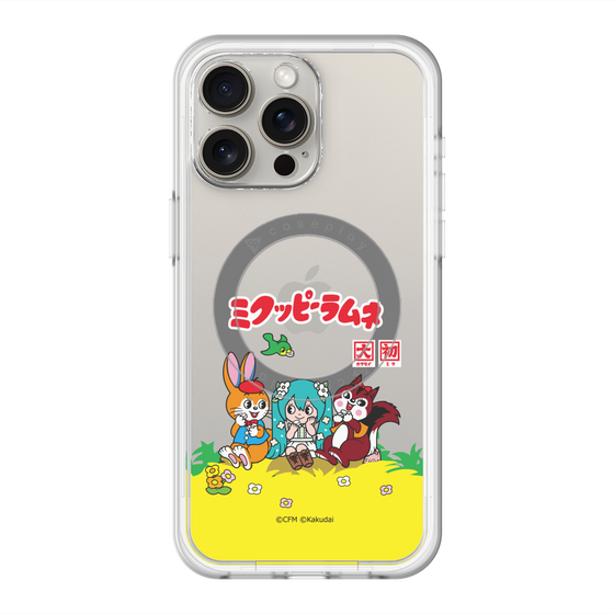スリムプロテクションプレミアムケース with MagSafe［ 初音ミク×クッピーラムネ - パッケージ - クリア ］