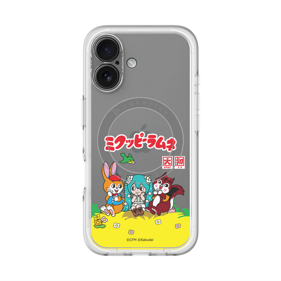 スリムプロテクションプレミアムケース with MagSafe［ 初音ミク×クッピーラムネ - パッケージ - クリア ］