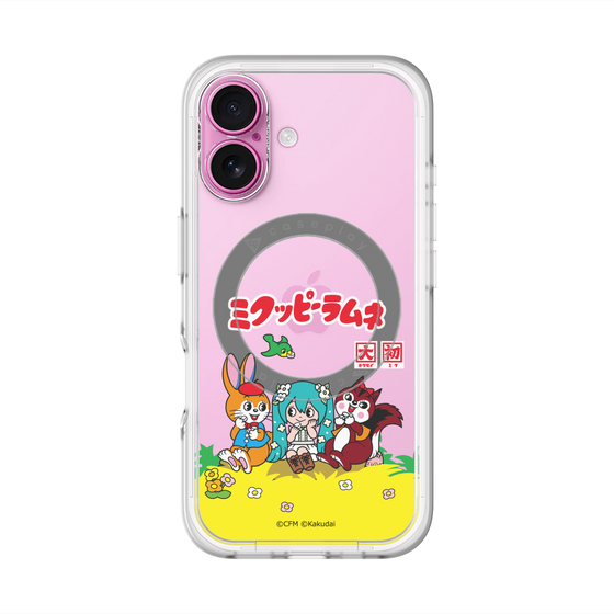 スリムプロテクションプレミアムケース with MagSafe［ 初音ミク×クッピーラムネ - パッケージ - クリア ］
