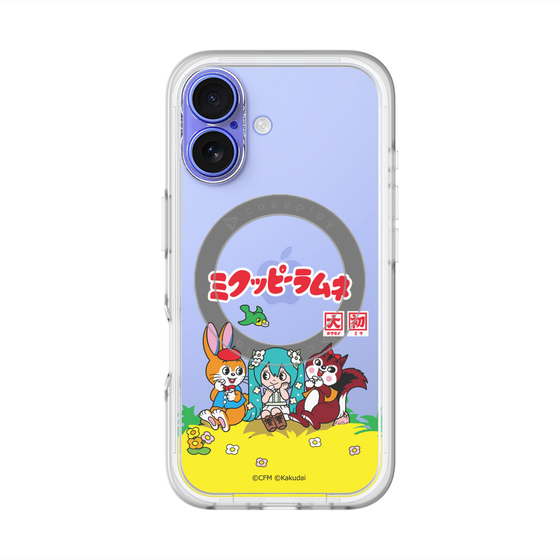 スリムプロテクションプレミアムケース with MagSafe［ 初音ミク×クッピーラムネ - パッケージ - クリア ］