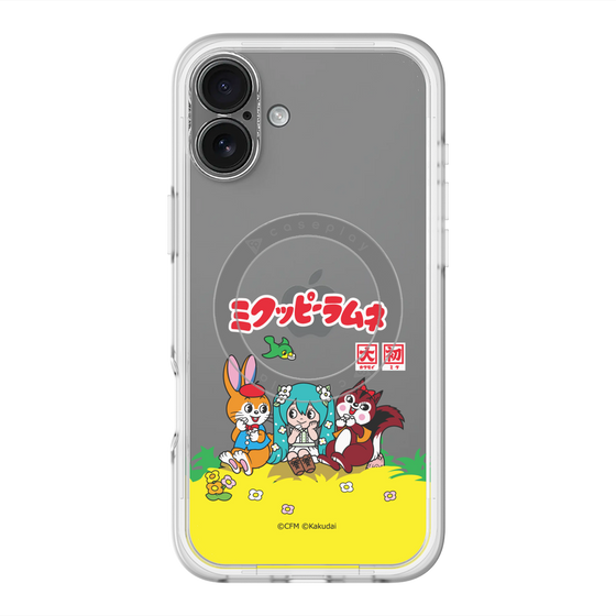 スリムプロテクションプレミアムケース with MagSafe［ 初音ミク×クッピーラムネ - パッケージ - クリア ］