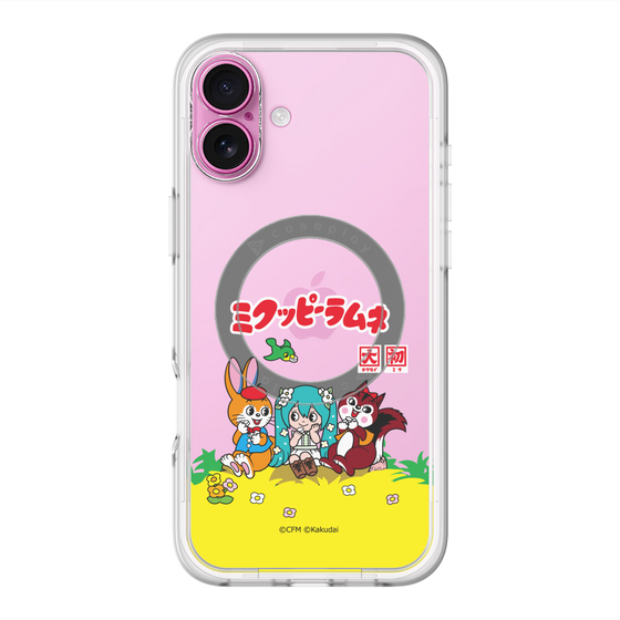 スリムプロテクションプレミアムケース with MagSafe［ 初音ミク×クッピーラムネ - パッケージ - クリア ］