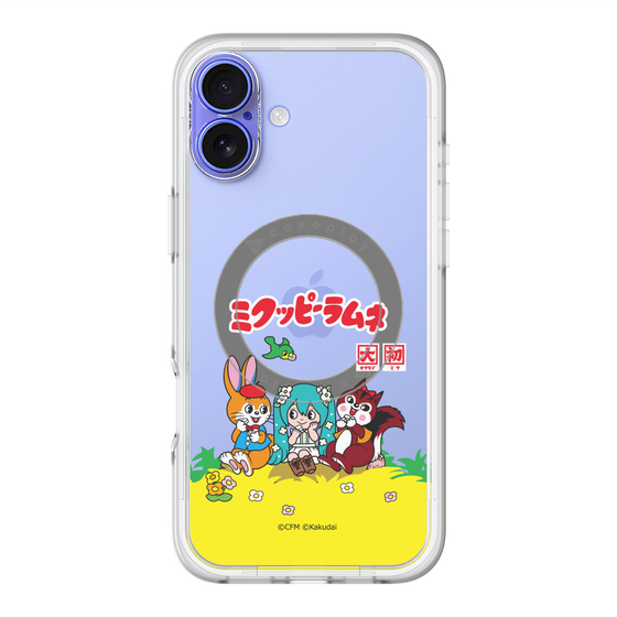 スリムプロテクションプレミアムケース with MagSafe［ 初音ミク×クッピーラムネ - パッケージ - クリア ］