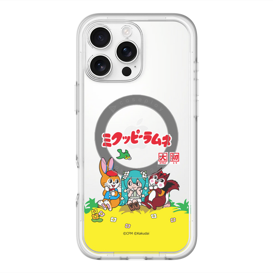 スリムプロテクションプレミアムケース with MagSafe［ 初音ミク×クッピーラムネ - パッケージ - クリア ］