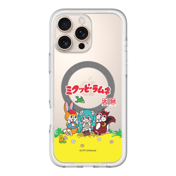 スリムプロテクションプレミアムケース with MagSafe［ 初音ミク×クッピーラムネ - パッケージ - クリア ］